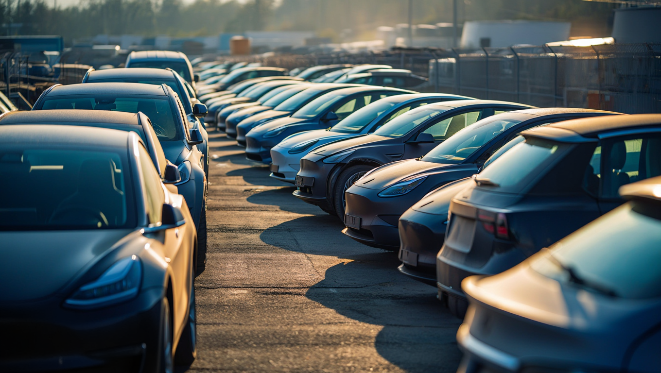 Tesla produce 50.000 coches más de los que vende en el trimestre