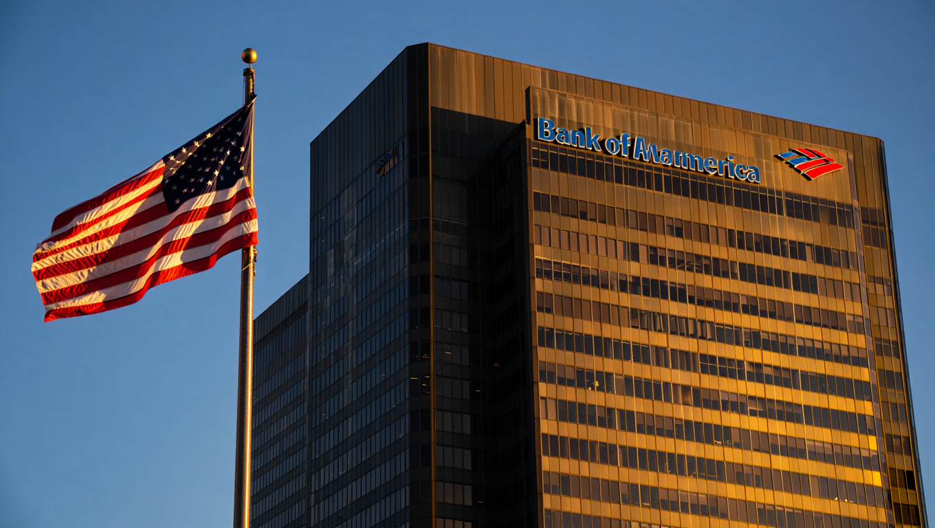 Bank of America gana $1,11 por acción, su mejor trimestre en 20 años