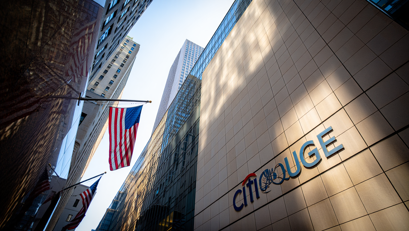 Citi sube 2,61% con $3,06 por acción y toca máximos de una década