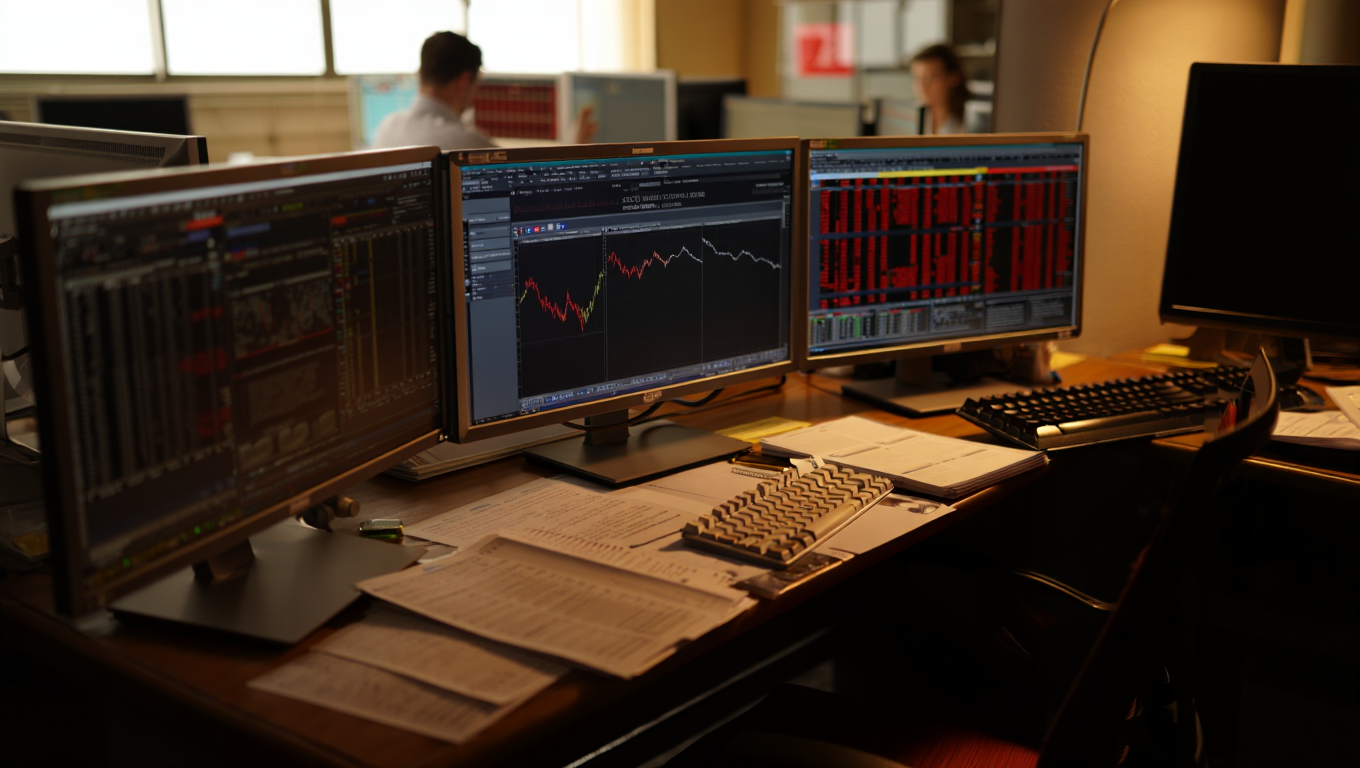 Kospi suspende operaciones tras caer 9% por la venta masiva de chips