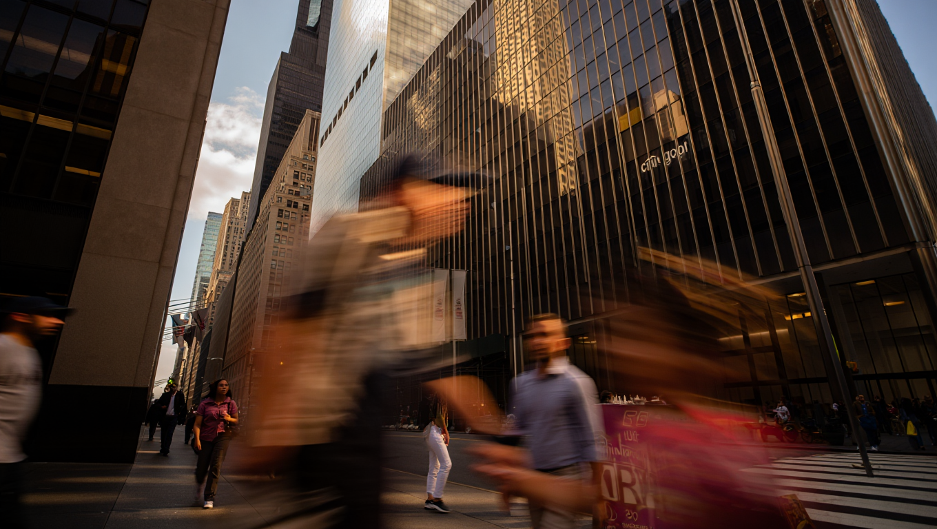Citigroup reporta el mejor trimestre en una década pero cae 5.3% por costos futuros