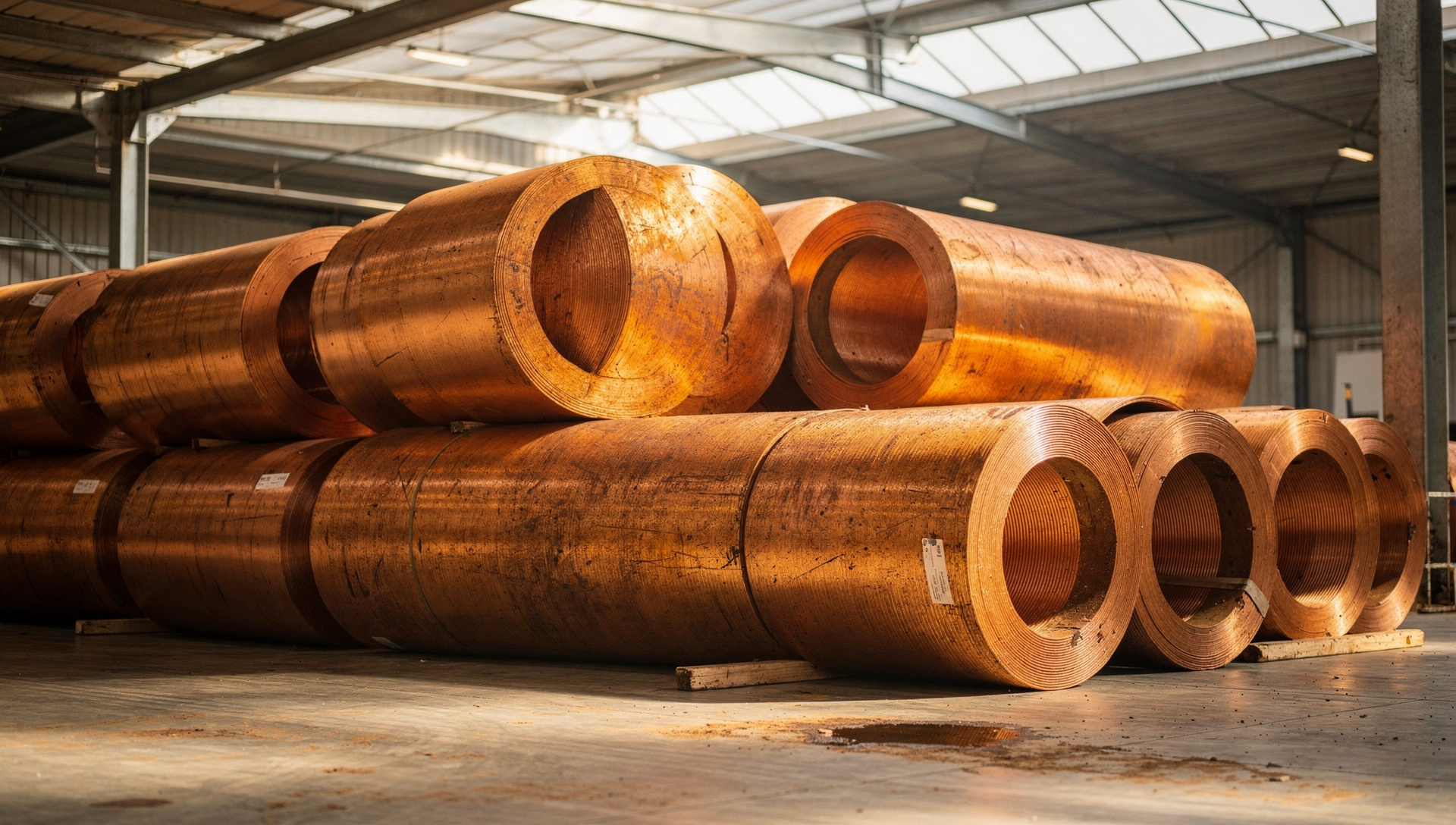 Cobre marca máximo histórico en $14.697/ton