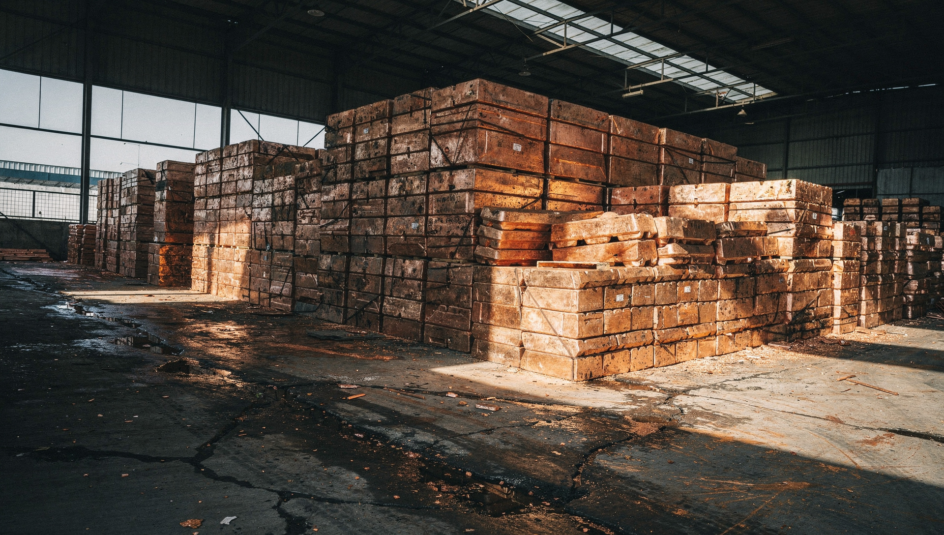 Cobre marca máximo histórico pero mineras caen 7% al frenar aranceles