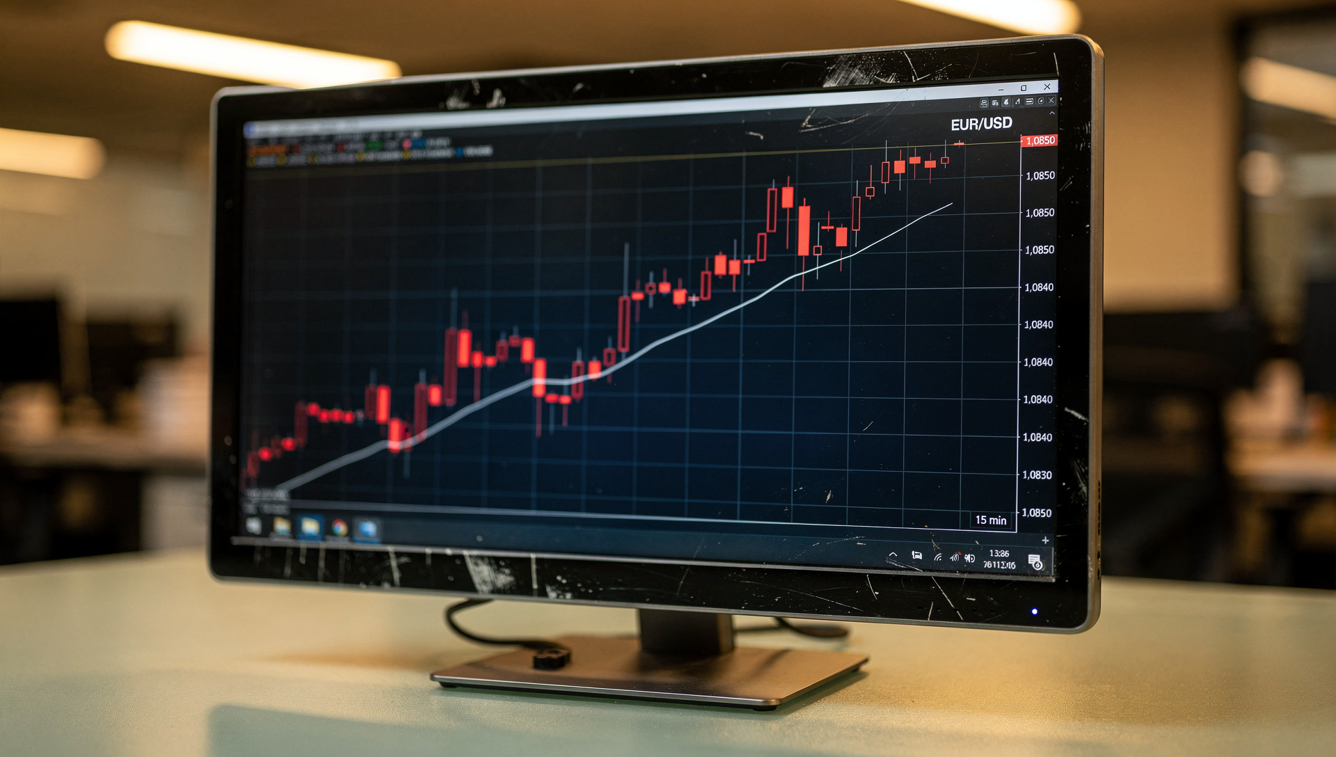 El euro cae a mínimo desde julio: EE.UU. supera PMI europeo récord