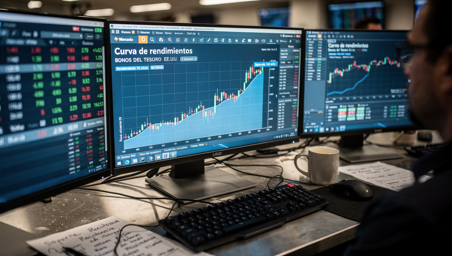 Wall Street espera el PCE con la rentabilidad de bonos en máximos