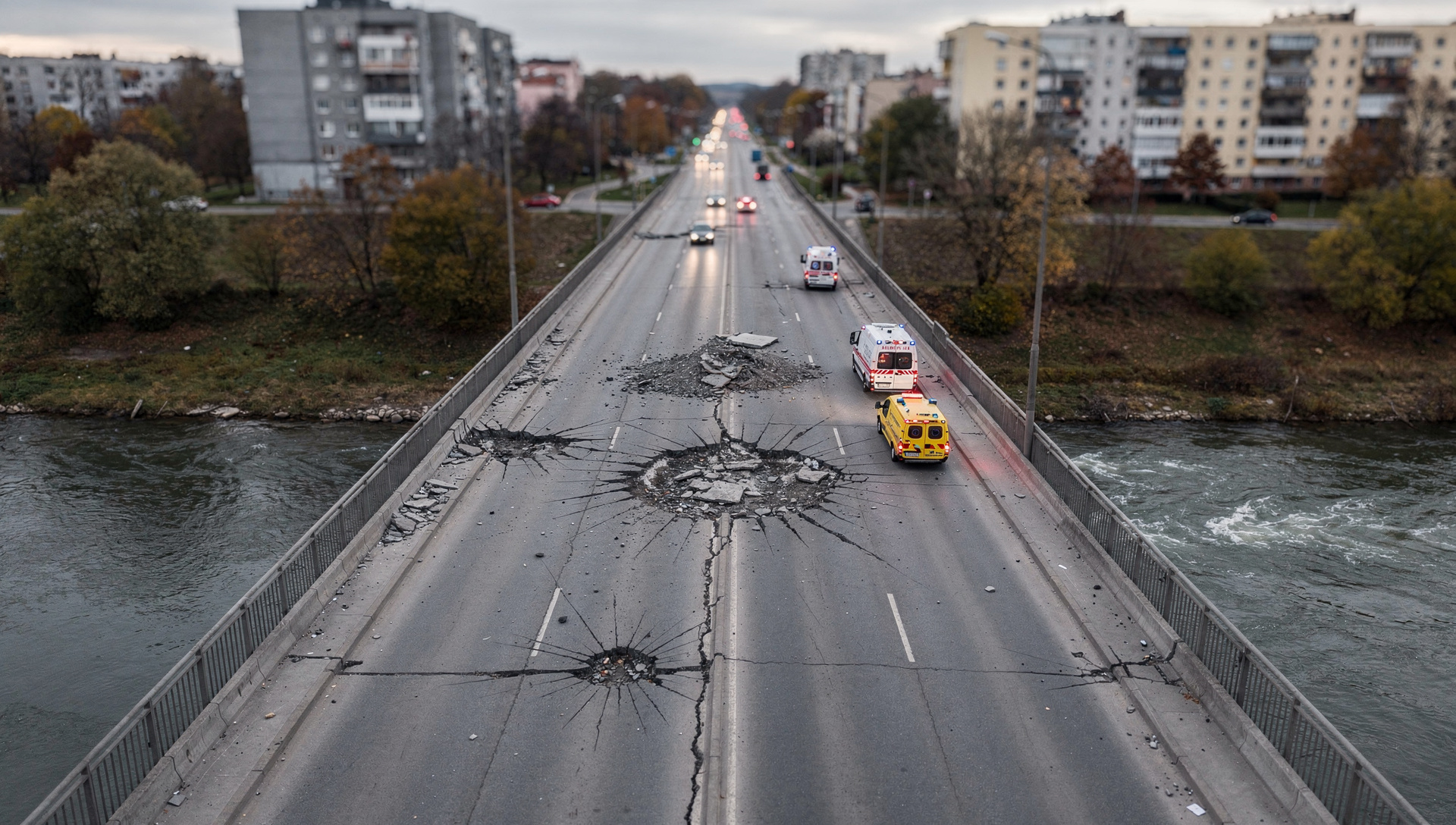 Rusia bombardea puentes de Kyiv; Zelenskyy anuncia propuesta de paz de EE.UU.