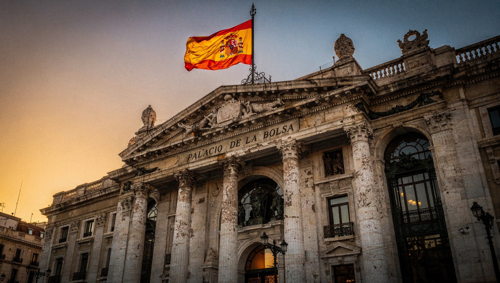 Ibex 35 hoy, 7 de octubre: cierra con una caída del 2,0% en 19.056,60 puntos