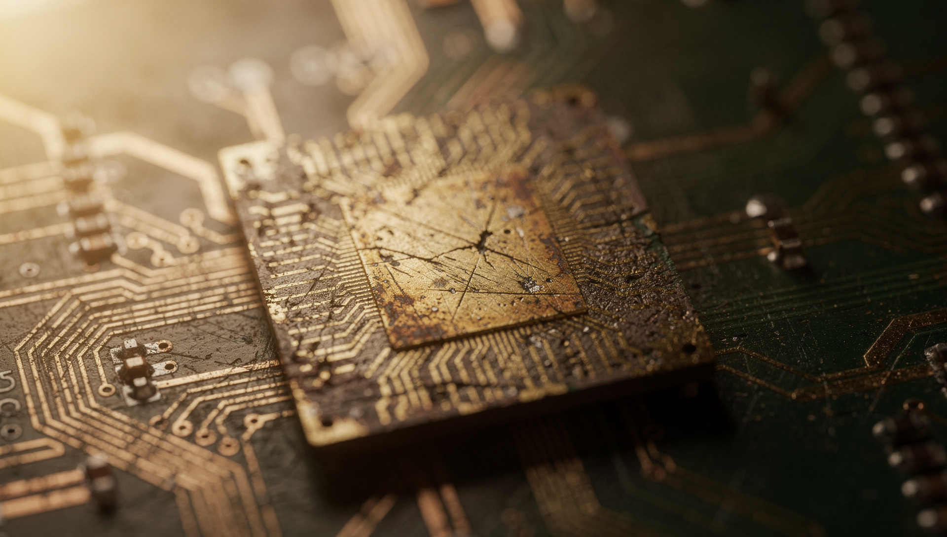 Semiconductores caen y energía sube con Brent a $104
