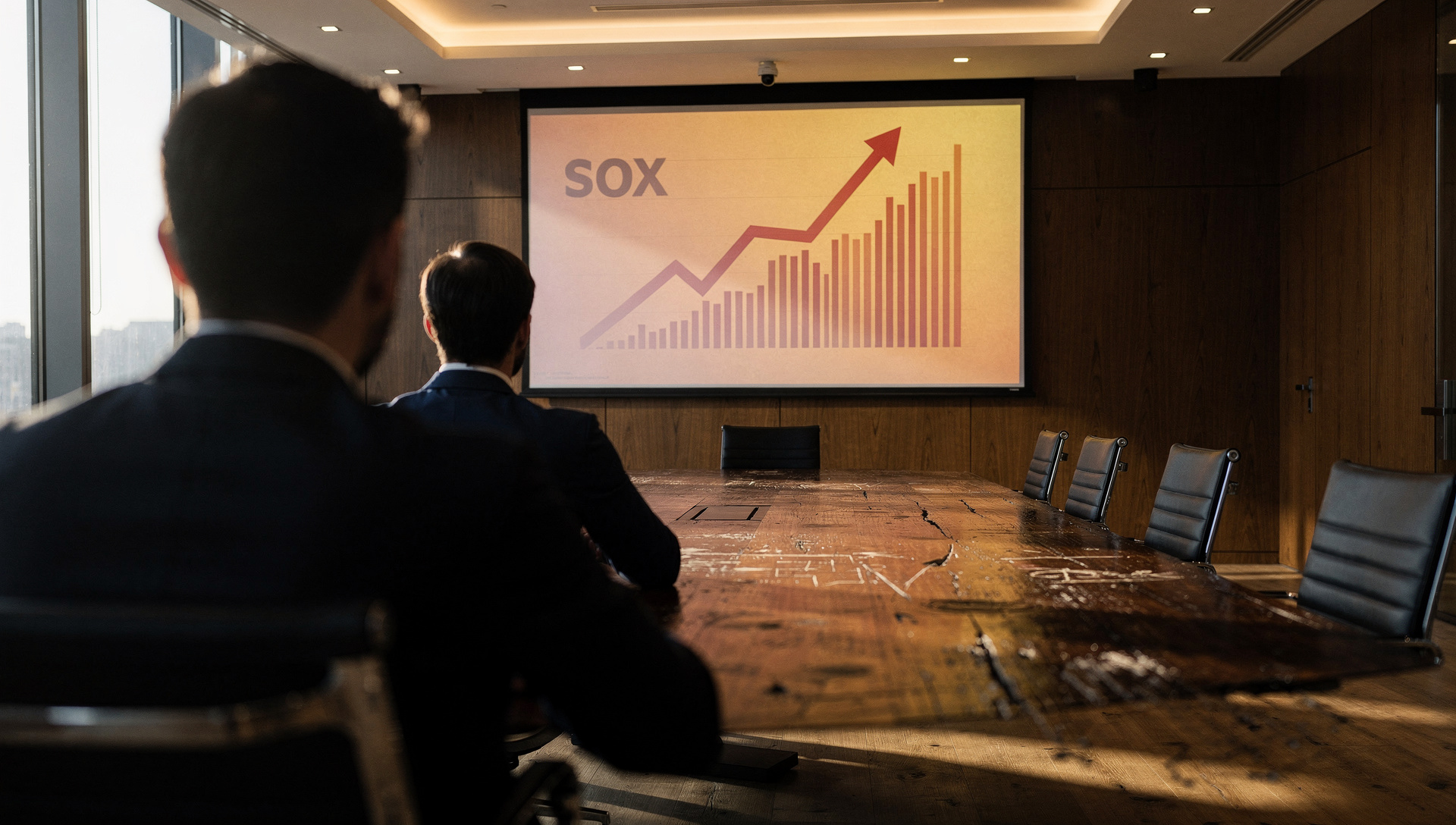 SOX pierde 10% en seis sesiones tras CPI caliente y warning de Broadcom