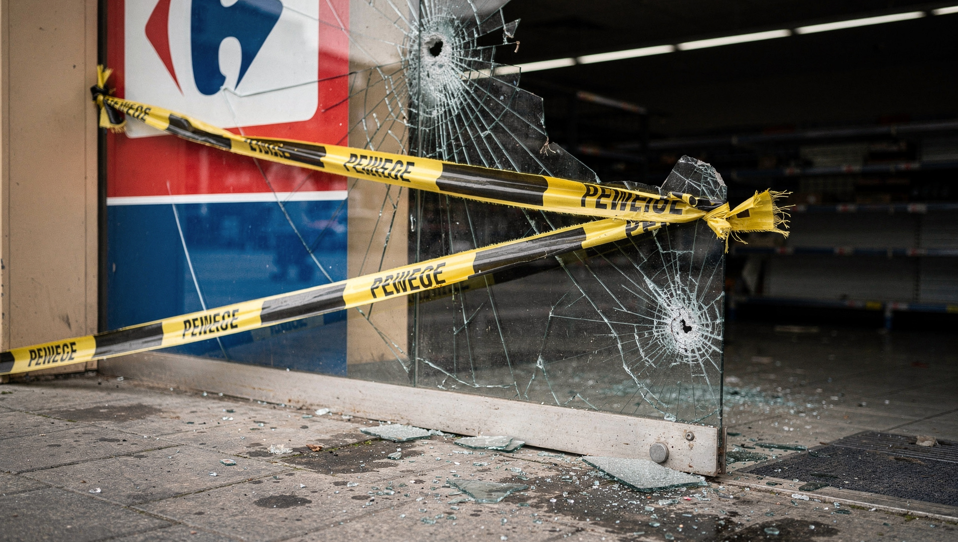 Carrefour cae 13,99% tras recortar previsiones por disturbios