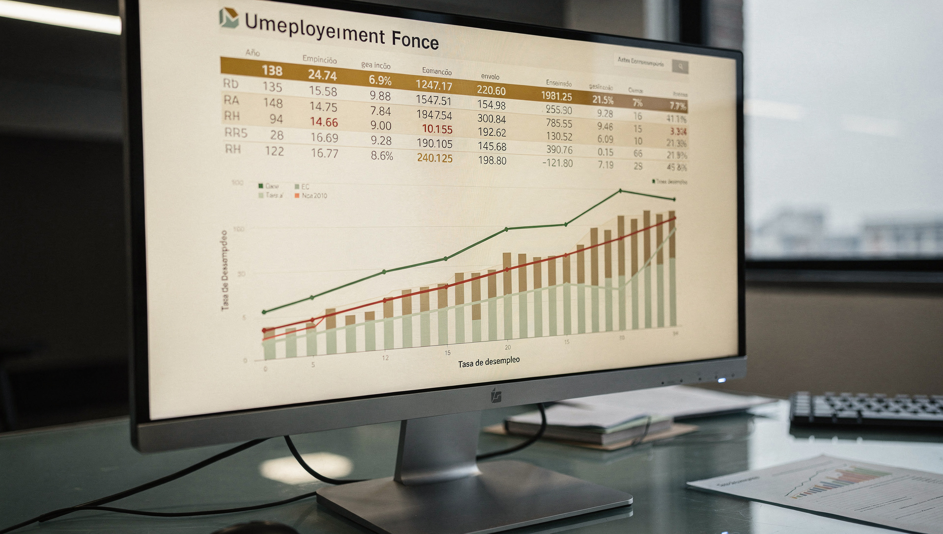 Desempleo en España: 10% según EPA pero el paro registrado es menor