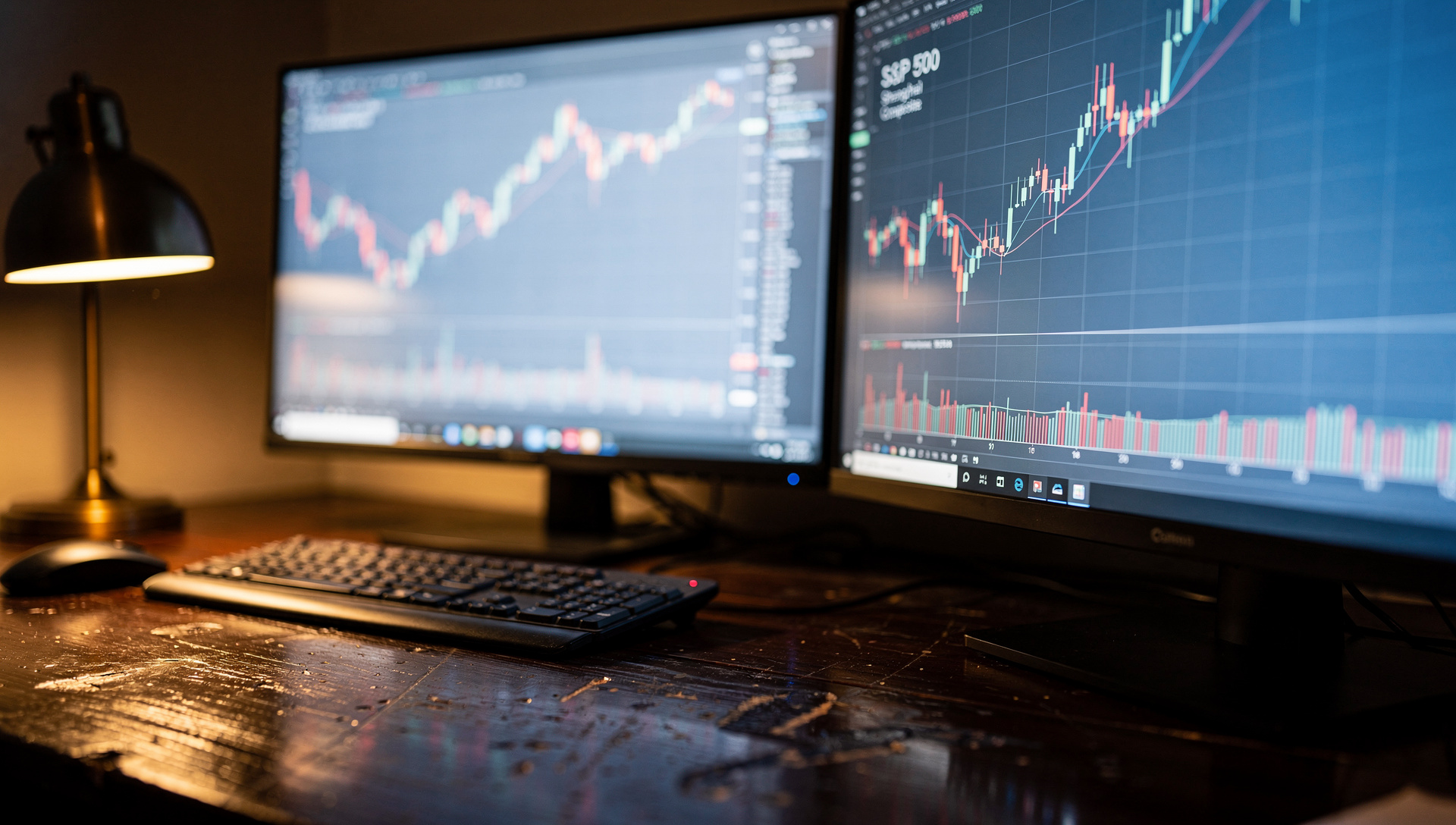 Brecha récord de 2,095 veces entre S&P 500 y Shanghai Composite