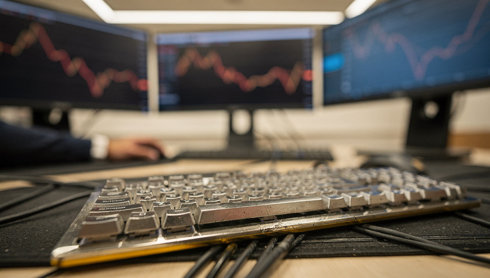 Dow Jones cae 1,23% por petróleo sobre $100 y gasto en IA