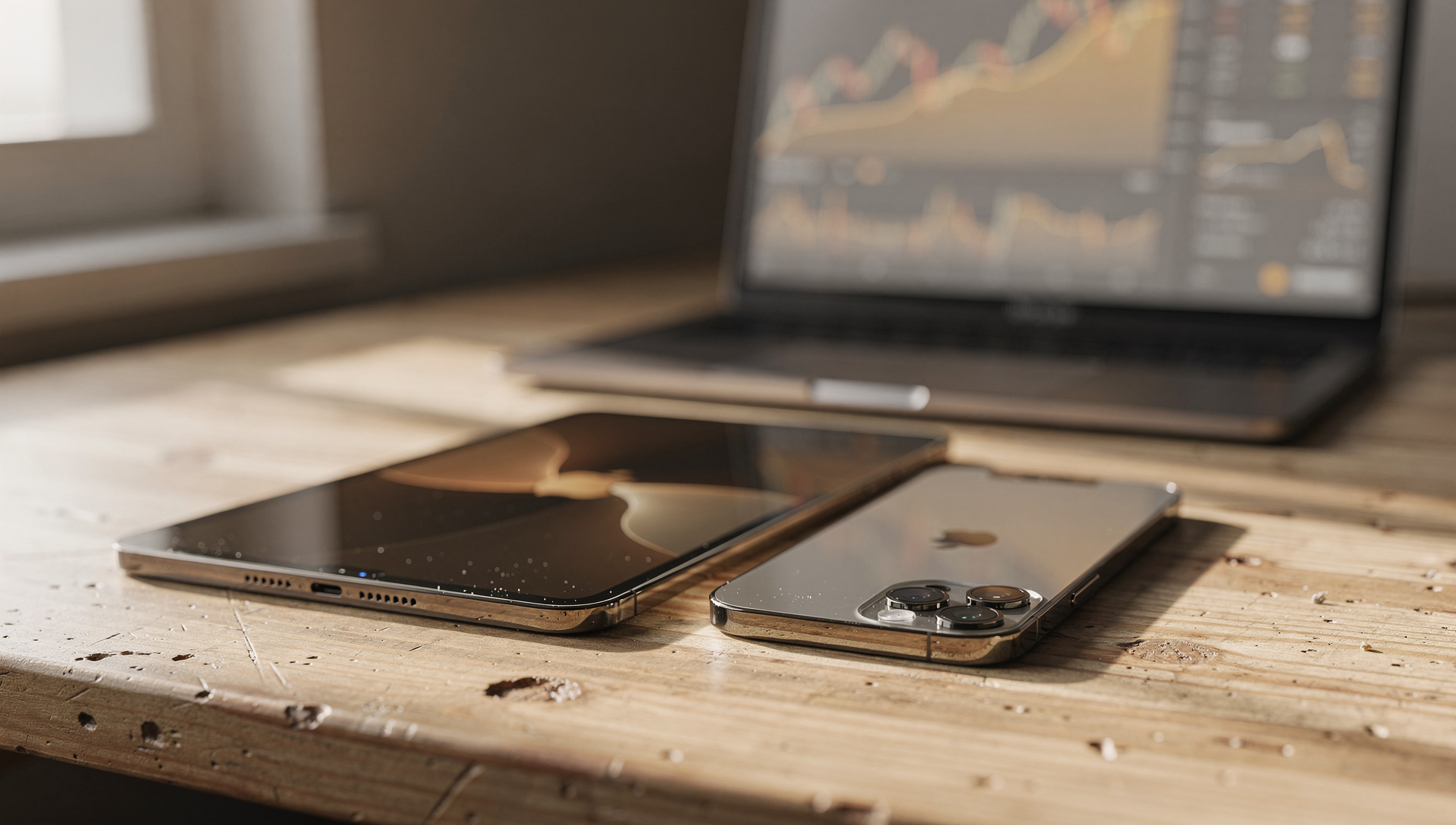 Apple cae 1,1% a seis días de resultados mientras el mercado sube